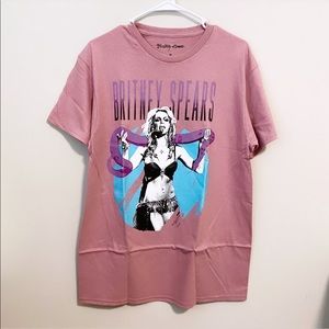 BRITNEY SPEARS NWT Retro Vintage Band Tee Y2K